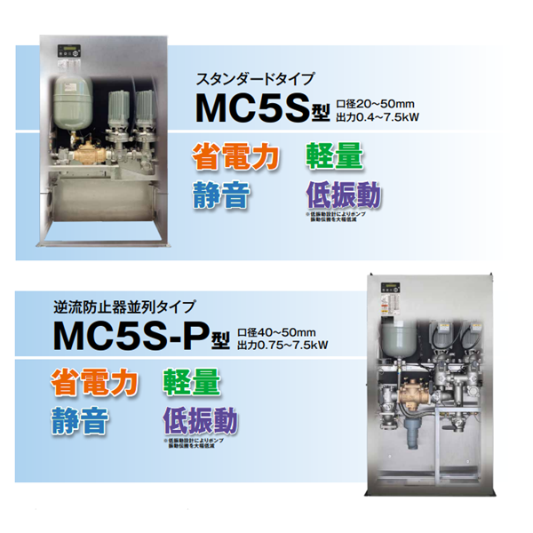 TERAL泰拉爾直連供水增壓泵MC5S-3232-0.4S2D