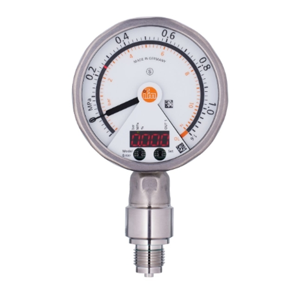 德國(guó)IFM易福門帶模擬顯示屏的齊平式壓力傳感器PG2737 PG-001-REA01-MFRKG/US/ /P
