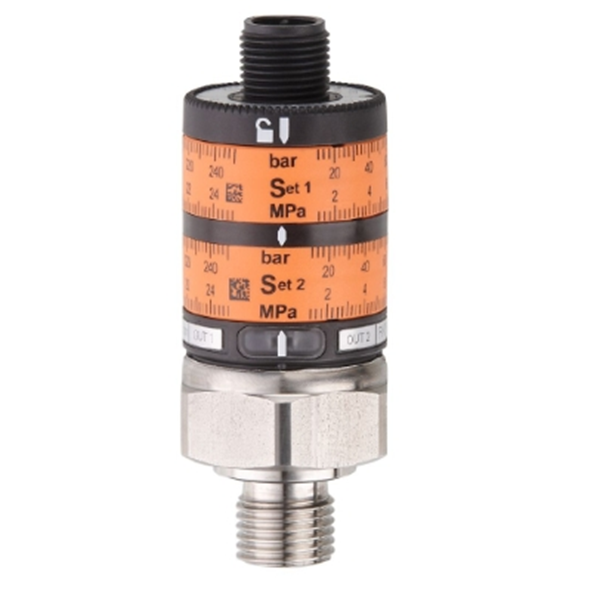 德國(guó)IFM易福門帶直觀開關(guān)點(diǎn)設(shè)定的壓力傳感器PK5723 PK-025-SFR14-PSPKG/US/ /W