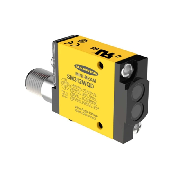 BANNER邦納美國MINI-BEAM系列光電傳感器 SM312CV2